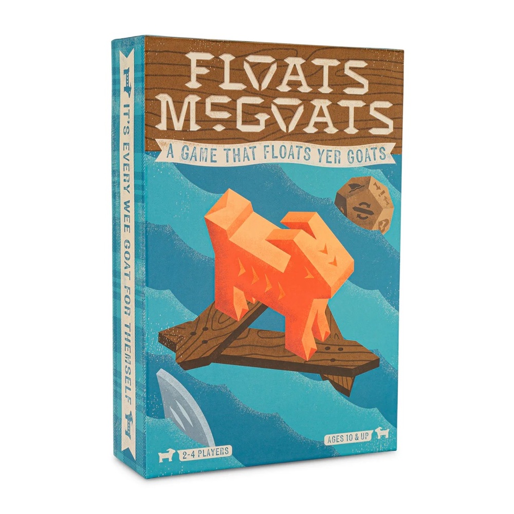 Floats McGoats Boxed Game….Ages 10 & Up (2-4 Players)….New & Sealed
